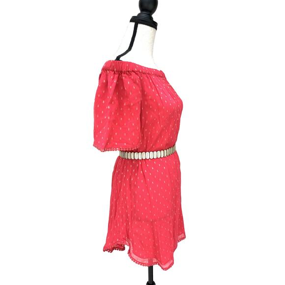 Anthropologie Tryb Andorra Off-Shoulder Mini Dress - Picture 5 of 11